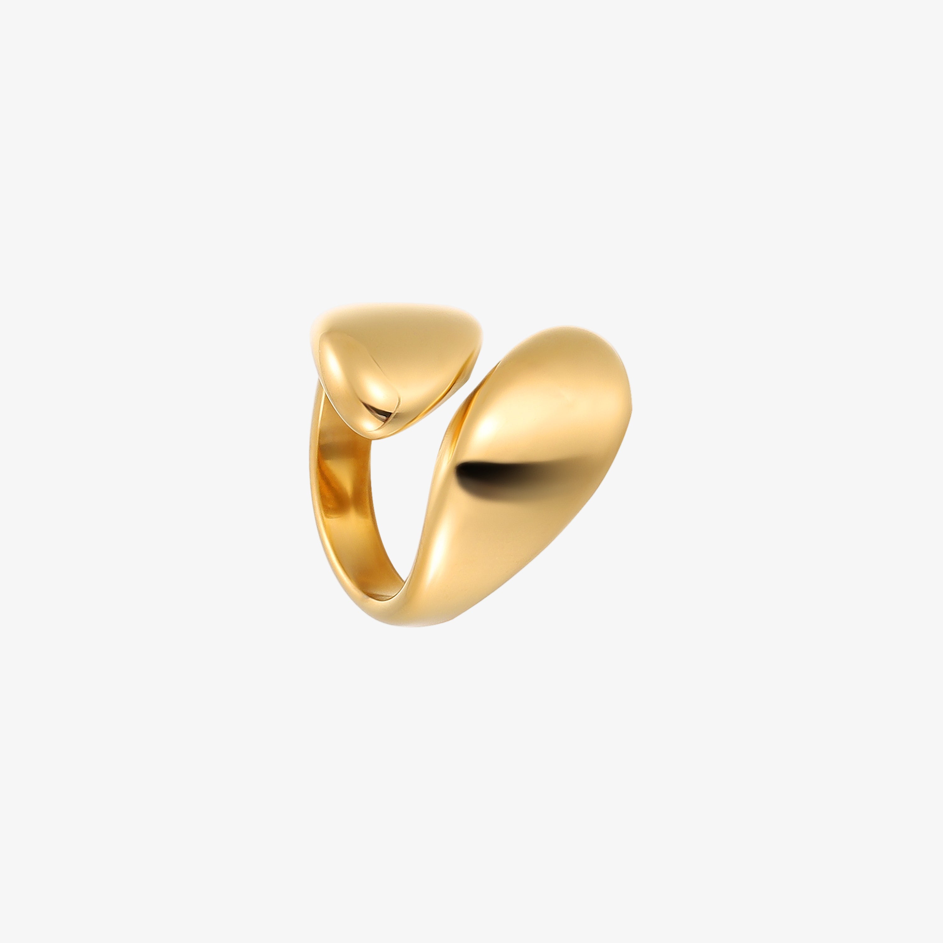 Aurora Adjustable Ring 18K Gold Plated