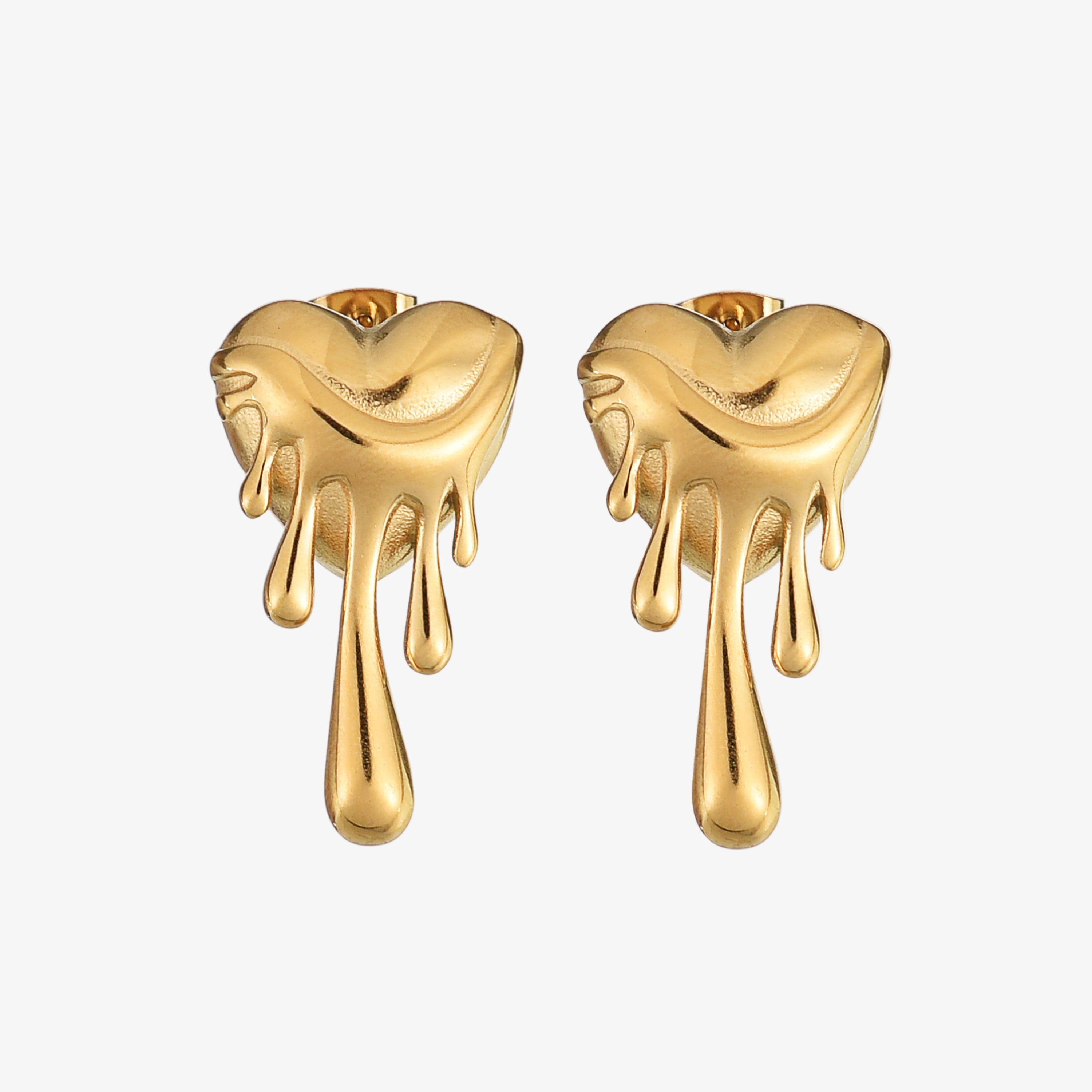 Aurelia Drop Earrings 18K Gold Plated