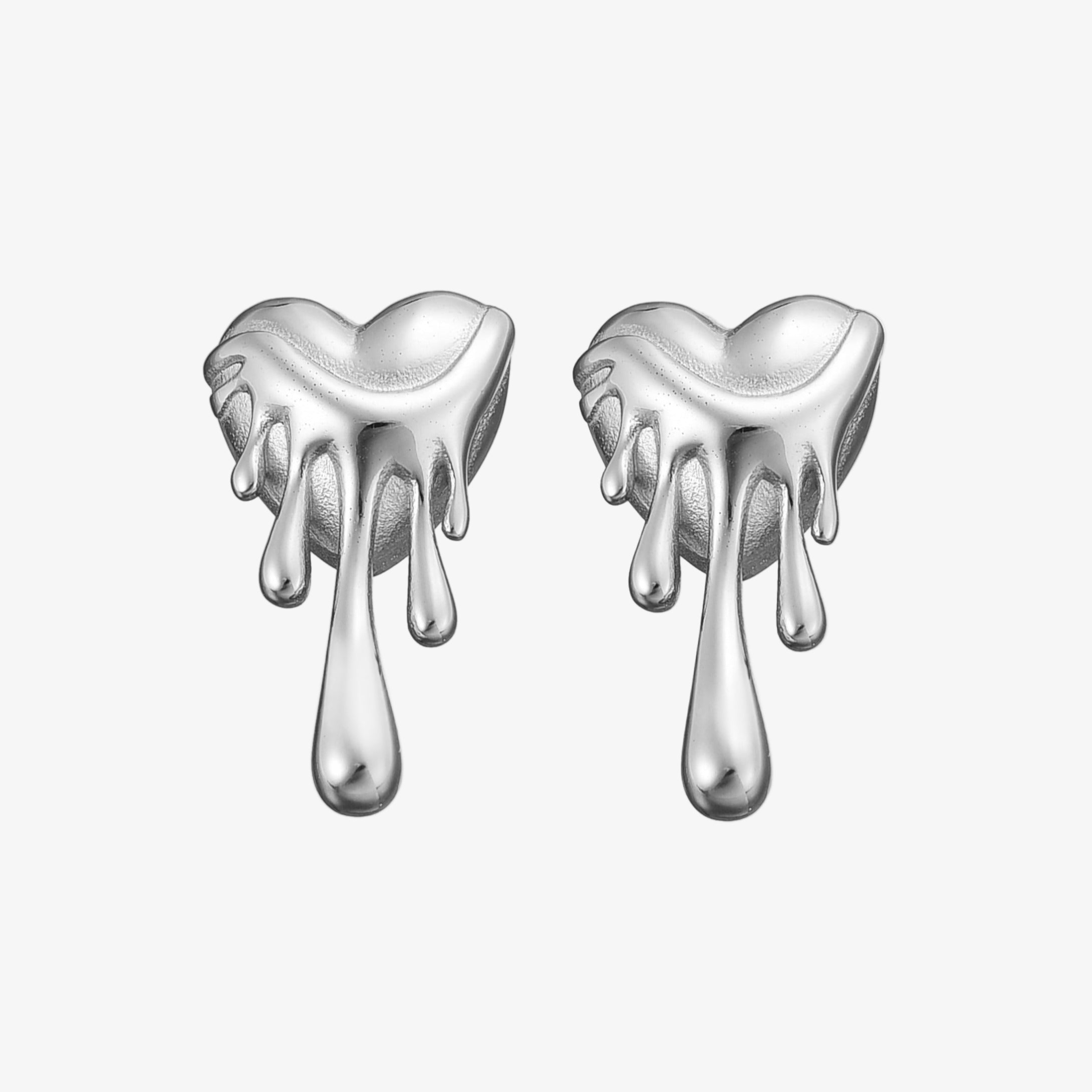 Pendientes colgantes Aurelia chapados en oro de 18 quilates