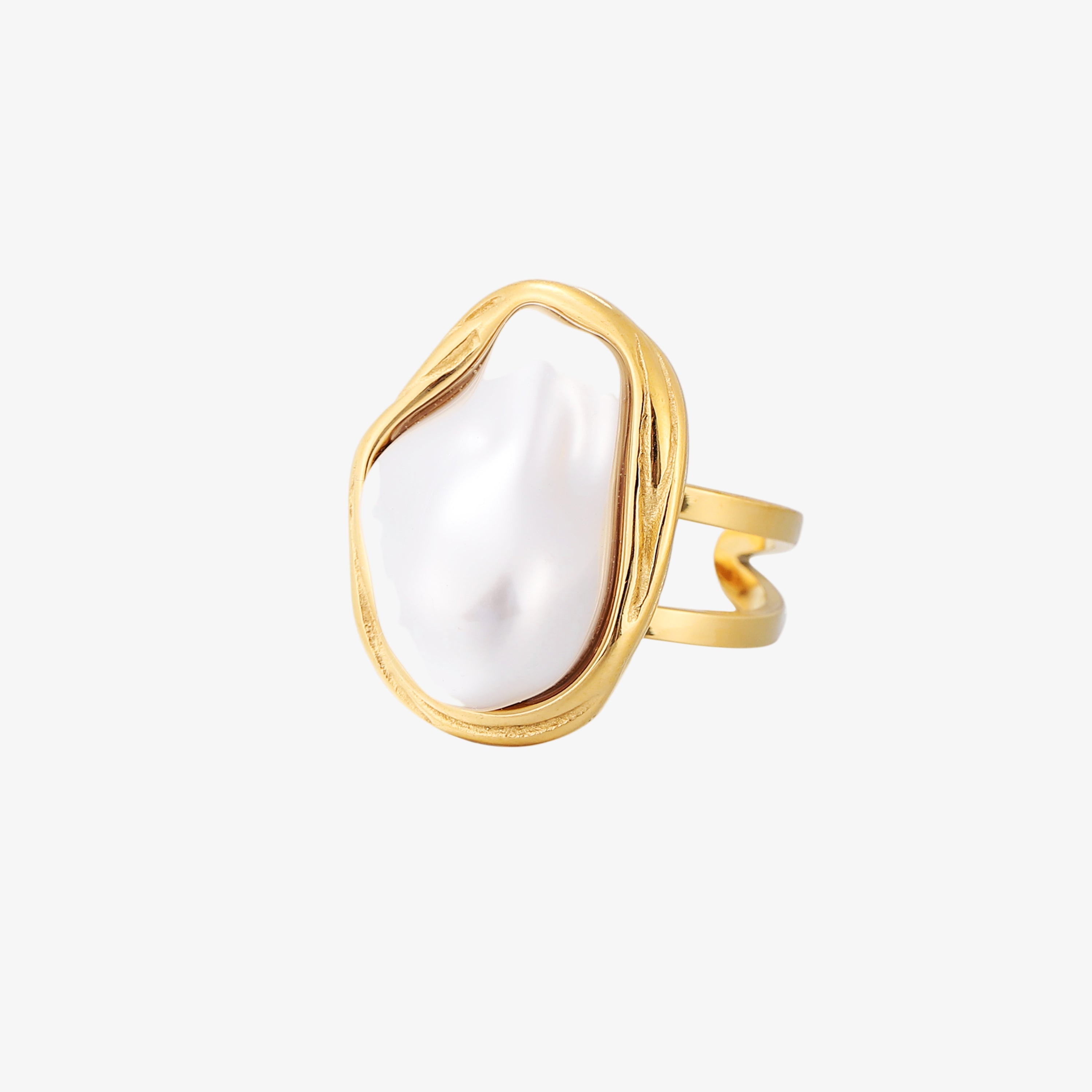 Ophelia Adjustable Ring 18K Gold Plated