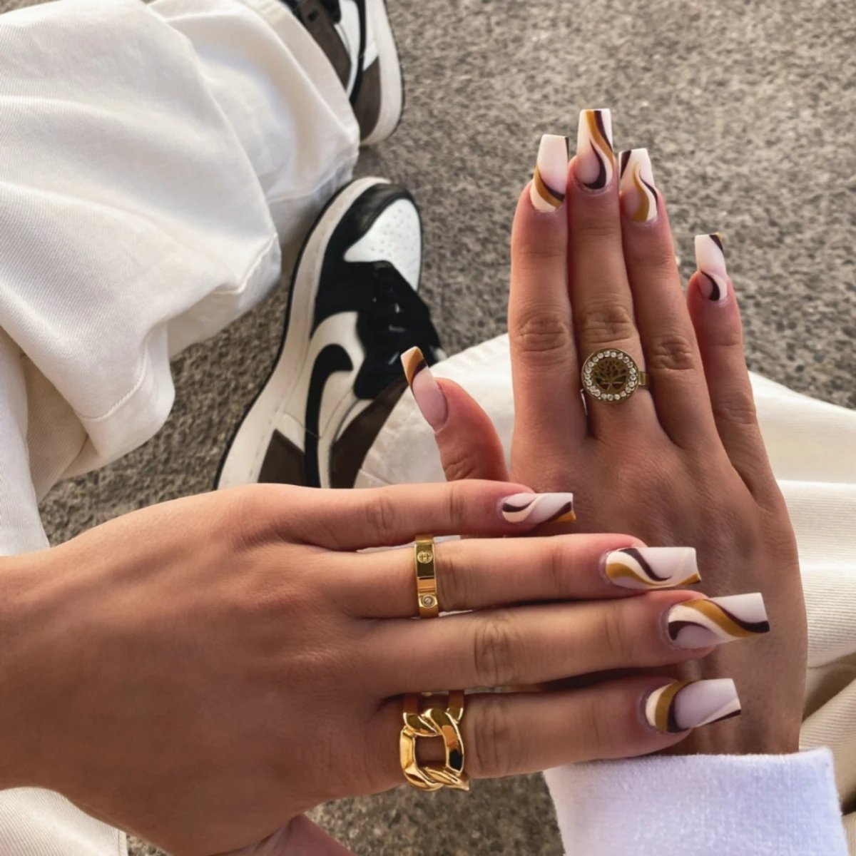 Classic Inspiration Ring 18K Gold Plated