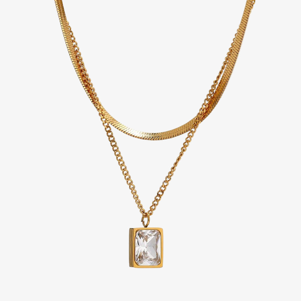 Paris Necklace Set 18K Gold Plated