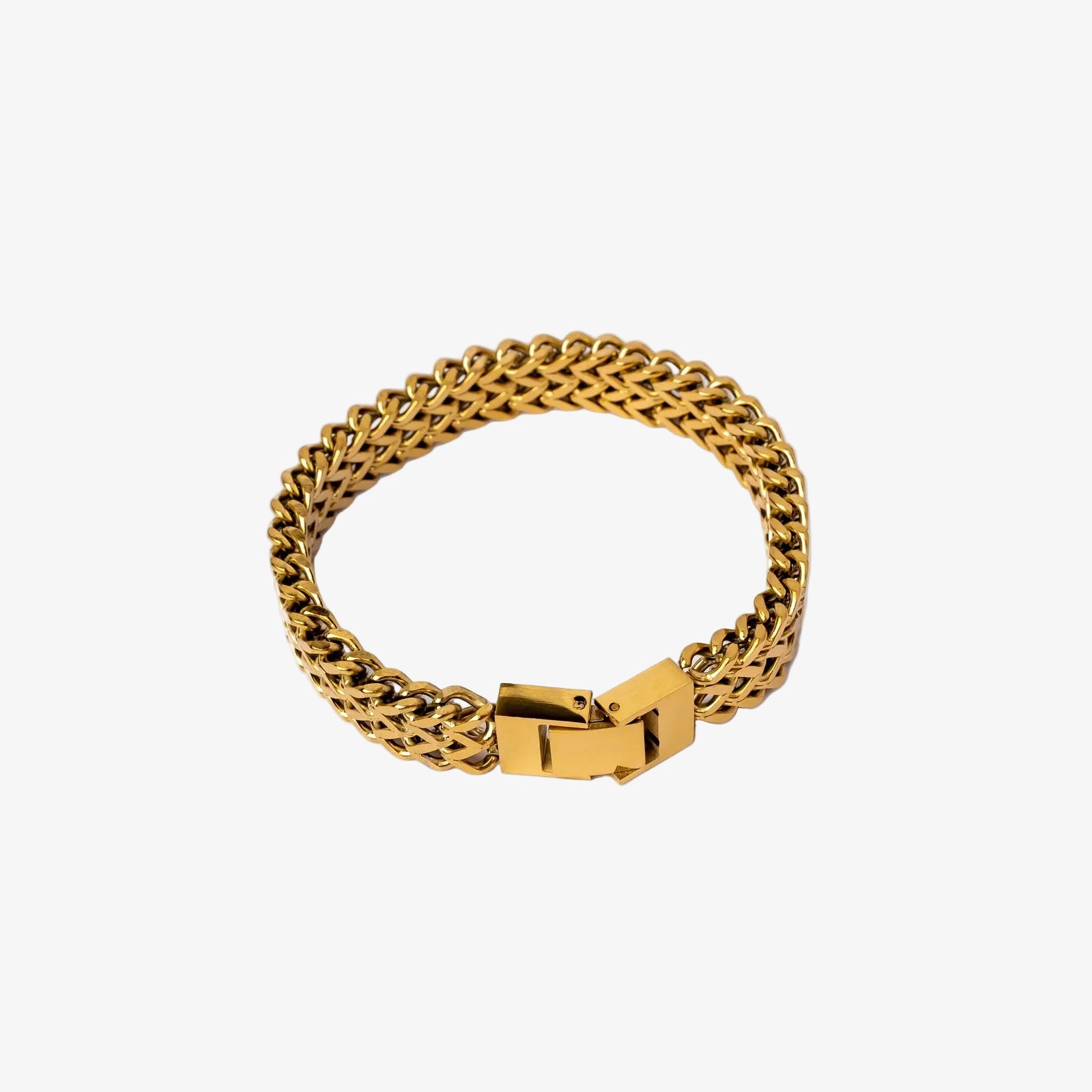 Link Bracelet 18K Gold Plated